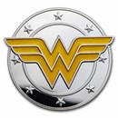 2022 Niue 1 oz Silver Coin $2 DC Heroes: WONDER WOMAN™ Logo