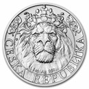 2022 Niue 1 oz Silver Czech Lion BU