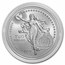 2022 Niue 1 oz Silver Icons of Inspiration: Albert Einstein BU