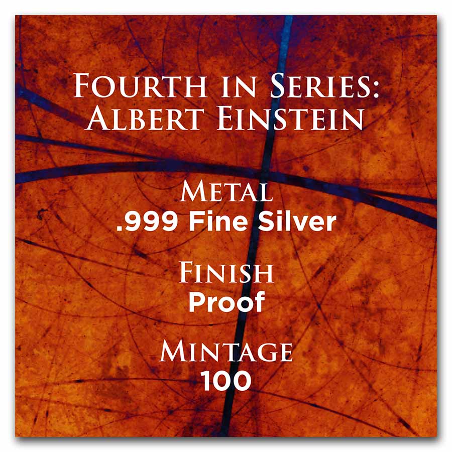 Buy 2022 Niue 1 oz Silver Icons of Inspiration Einstein Proof | APMEX