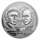 2022 Niue 1 oz Silver Icons: Wright Brothers Proof (Signed COA)