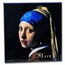 2022 Niue 1 oz Silver Johannes Vermeer: Girl with a Pearl Earring