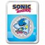 2022 Niue 1 oz Silver Metal Sonic Colorized (with TEP)