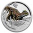 2022 Niue 1 oz Silver Prehistoric World: Pachycephalosaurus