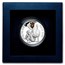 2022 Niue 1 oz Silver Proof Crystal Coin: Hello Baby