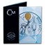 2022 Niue 1 oz Silver Proof Crystal Coin: Hello Baby