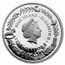 2022 Niue 1 oz Silver Proof Crystal Coin: Hello Baby