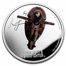 2022 Niue 1 oz Silver Star Wars Boba Fett Starfighter (Box & COA)