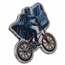 2022 Niue 2 oz Ag $5 E.T. and Bicycle Shaped Coin