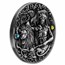 2022 Niue 2 oz Antique Silver Greek Titans; Rhea