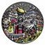 2022 Niue 2 oz Antique Silver The Punk Universe: Silkpunk