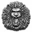 2022 Niue 2 oz Silver $5 Fierce Nature - Lion