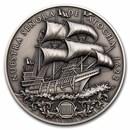 2022 Niue 2 oz Silver Antique Our Lady of Atocha