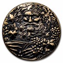 2022 Niue 2 oz Silver Antique Twelve Olympian: Bacchus