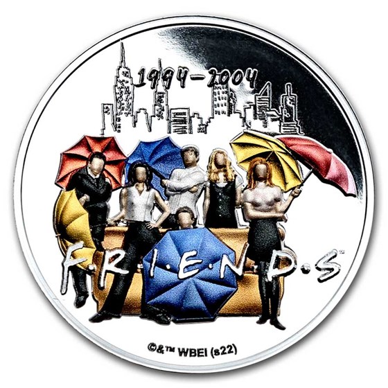2022 Niue 2 oz Silver Friends 2022 Niue 2 oz Silver Friends
