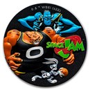 2022 Niue 2 oz Silver Space Jam (Antiqued, High-Relief)