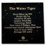 2022 Niue 2 oz Silver The Water Tiger