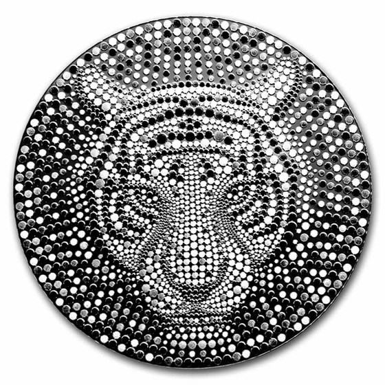 2022 Niue 2 oz Silver The Water Tiger 2022 Niue 2 oz Silver The Water Tiger
