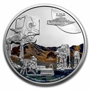2022 Niue 3 oz Silver $10 Star Wars: Battle of Hoth Coin