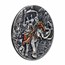 2022 Niue 3 oz Silver Antique Around the World in Eighty Days