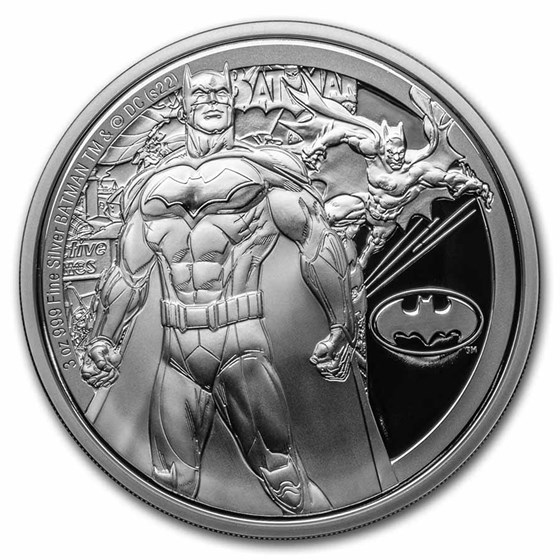 2022 Niue 3 oz Silver Coin $10 DC Classics: BATMAN™ 2022 Niue 3 oz Silver Coin $10 DC Classics: BATMAN™