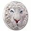 2022 Niue 3 oz Silver White Hunters: White Tiger BU