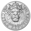 2022 Niue 5 oz Silver Czech Lion BU