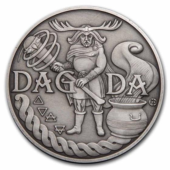 2022 Niue 5 oz Silver Universal Gods: Dagda 2022 Niue 5 oz Silver Universal Gods: Dagda