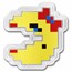 2022 Niue Colorized 1 oz Silver $2 Ms.PAC-MAN™ Shaped Coin