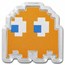 2022 Niue Colorized 1 oz Silver $2 PAC-MAN™ GHOST "CLYDE" Coin
