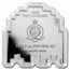 2022 Niue Colorized 1 oz Silver $2 PAC-MAN™ GHOST "CLYDE" Coin