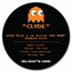 2022 Niue Colorized 1 oz Silver $2 PAC-MAN™ GHOST "CLYDE" Coin