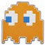 2022 Niue Colorized 1 oz Silver $2 PAC-MAN™ GHOST "CLYDE" Coin