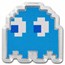 2022 Niue Colorized 1 oz Silver $2 PAC-MAN™ GHOST "INKY" Coin