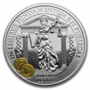 2022 Niue Silver Aureus Iustitia