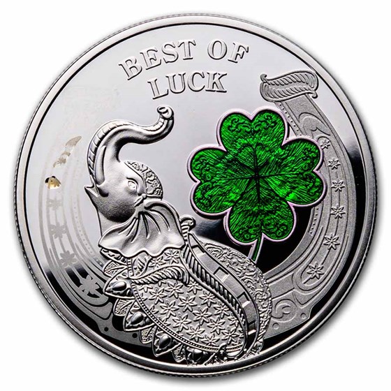 2022 Niue Silver Best of Luck Proof