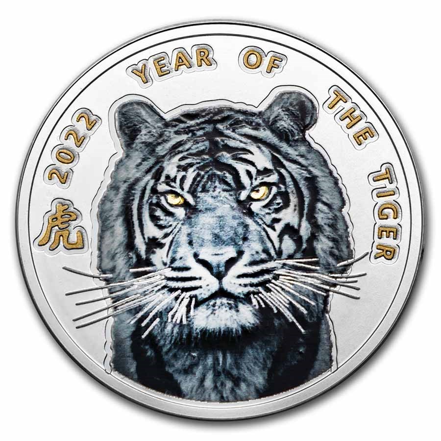 2022 Niue Silver Year of the Tiger Proof