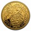 2022 NL 1 oz Gold Proof Lion Dollar (w/ Crocodile Leather Box)