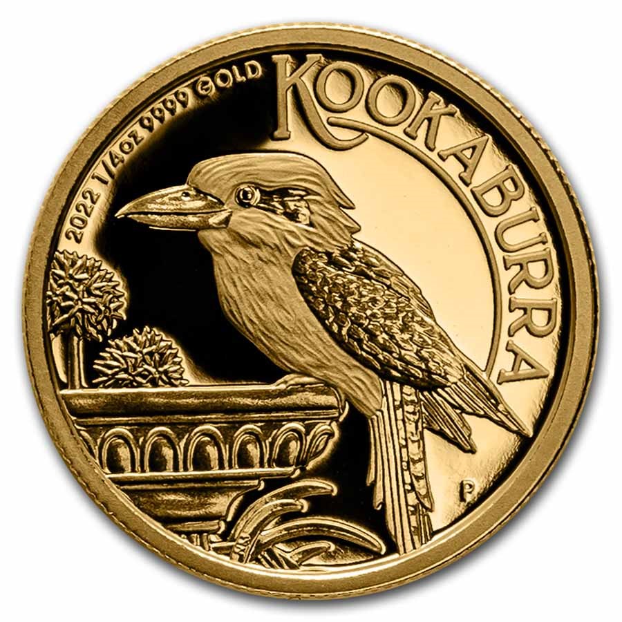 Buy 2022P Australia 1/4 oz Gold Kookaburra Proof APMEX