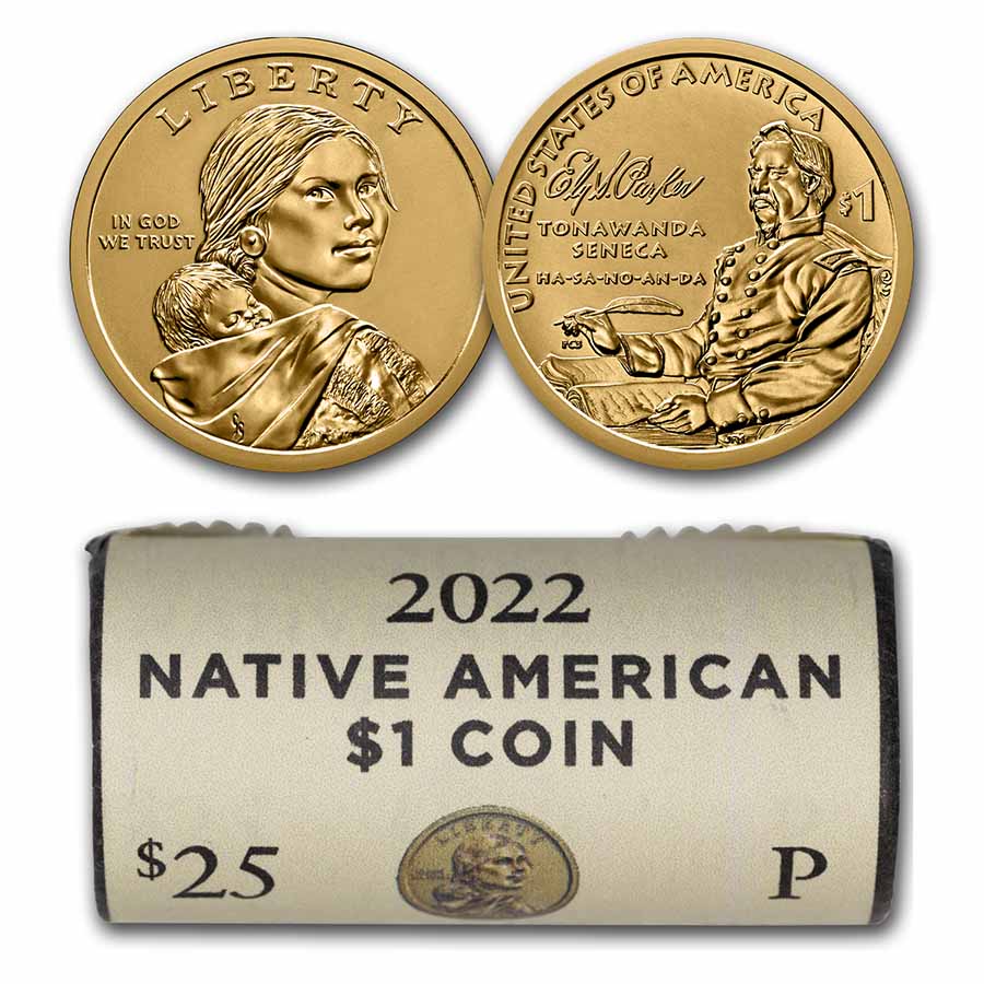2013 P Sacagawea Native American Dollar BU Mint Roll-25 Coin Roll 