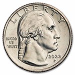 2022-P Nina Otero-Warren American Women Quarter 40-Coin Roll BU