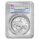 2022-P Silver American Liberty Medal PR-70 PCGS (Advance Release)