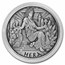 2022-P Tuvalu 5 oz Silver Antiqued Gods of Olympus (Hera)