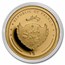 2022 Palau 1/2 gram Gold 40th Anniversary Panda Proof