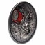 2022 Palau 2 oz Silver Antique Trip to the Moon 120th Anniversary