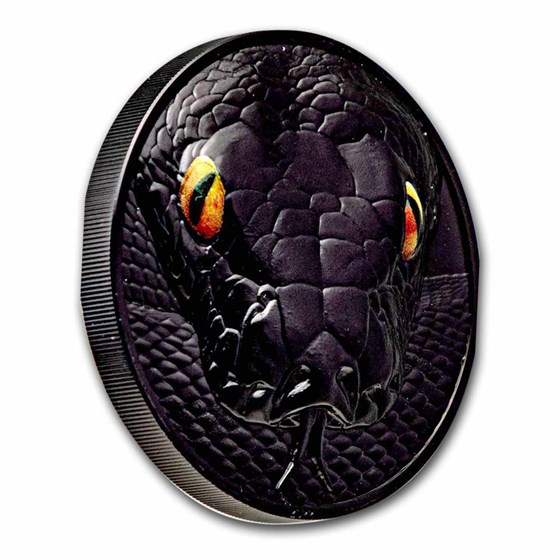 Buy 2022 Palau 2 oz Silver Hunters by Night: Python | APMEX