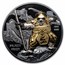 2022 Palau 3 oz Silver 40th Anniversary Paladin Panda