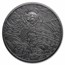 2022 Palau 3 oz Silver Antique Howard Phillips Lovecraft: Cthulhu