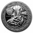 2022 Palau 3 oz Silver Eternal Sculptures II: Moses