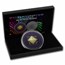 2022 Palau 3 oz Silver Proof Dot Art: Egypt Pyramid